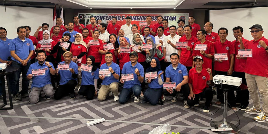 F Lomenik Kota Batam Gelar Konfercab ke-3, Samdana Ginting dan Ridho Tri Wibowo Terpilih sebagai Ketua dan Sekretaris